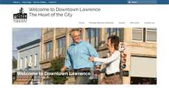 Desktop Screenshot of downtownlawrence.com